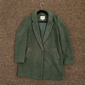 Old Navy Coat Cardigan Dark Green Medium